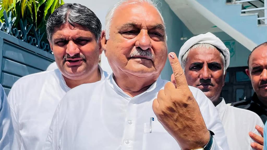 nationalherald 2024 10 06 t685zvao PTI10052024000162B Bhupinder Singh Hooda faces Increasing  Backlash as the Congress high command seeks to defuse growing tensions