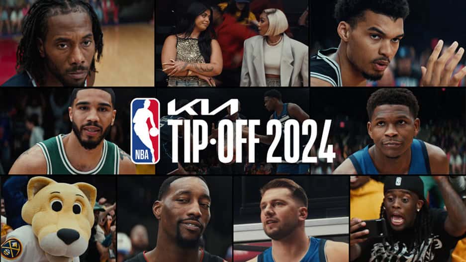 NBA Family Unites for the 2024-25 Kia NBA Tip-Off Campaign: All Eyes on the New Season