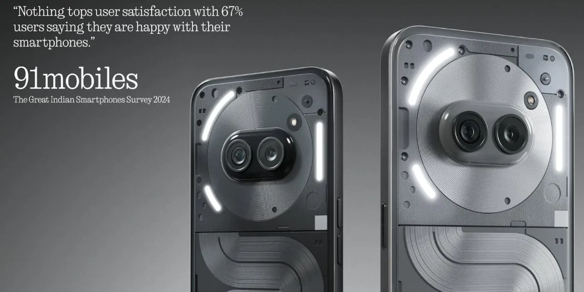 Nothing Leads in User Satisfaction, Emerges as a Top Choice in India's Smartphone Market