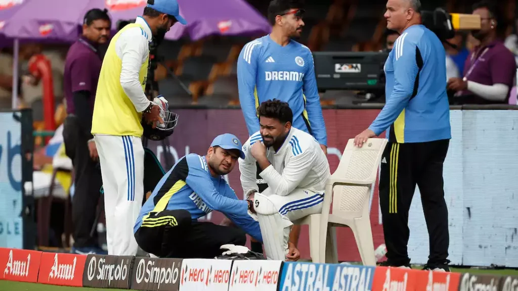 Rishabh Pant Faces Knee Swelling After Injury, Rohit Sharma Provides Update on Precautionary Rest