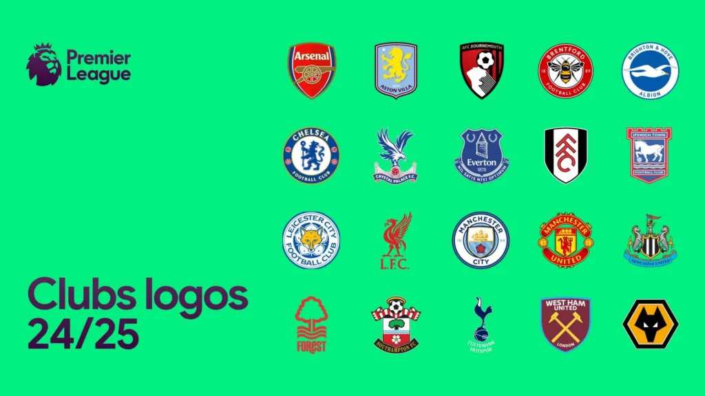 premier league clubs