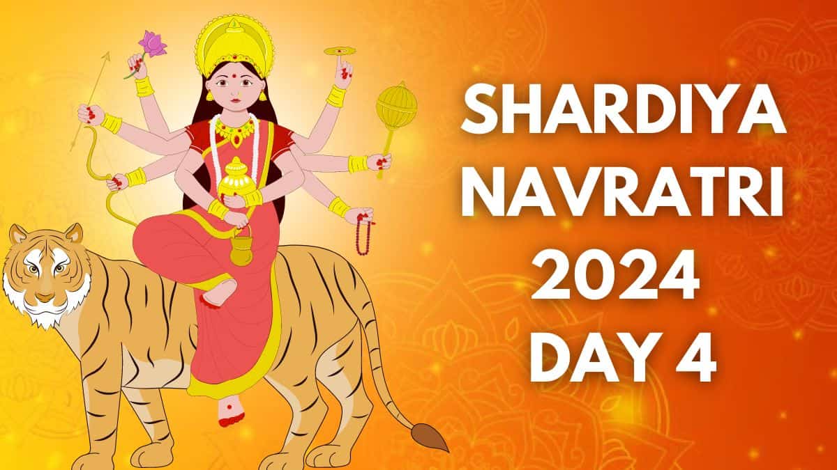 Day 4 of Navratri 2024 Maa Kushmanda: Learn the puja vidhi, color, meaning, and further details.