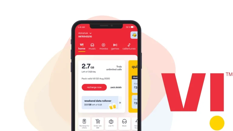 Exclusive Prepaid Vi Recharge Plans as of January 2025