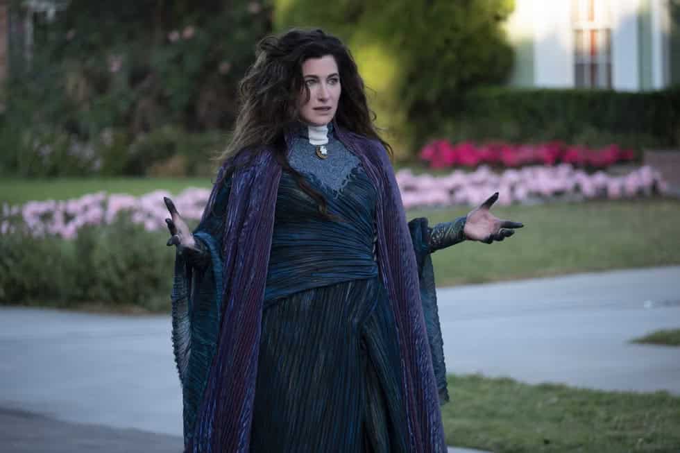 wandavision kathryn hahn agatha harkness 1614937440 Wiccan Marvel Agatha All Along: Kathryn Hahn Returns for 9 Episodes of a WandaVision Sequel Series