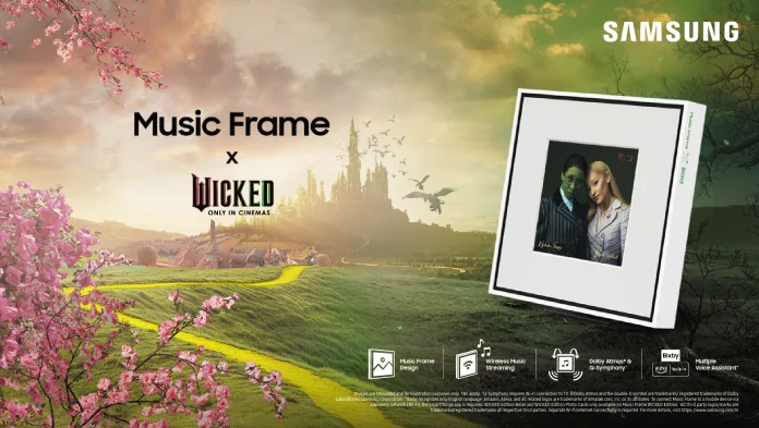 23486_Music Frame Wicked ad_1000x564pix Samsung's Limited-Edition WICKED Music Frame: Experience the Magic of Music and Cinema