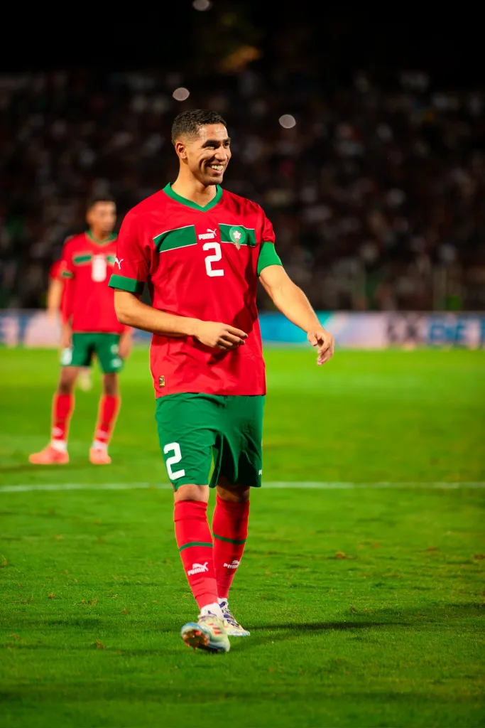 Achraf Hakimi for Morocco Achraf Hakimi Signs Long-Term Extension at PSG Until 2029