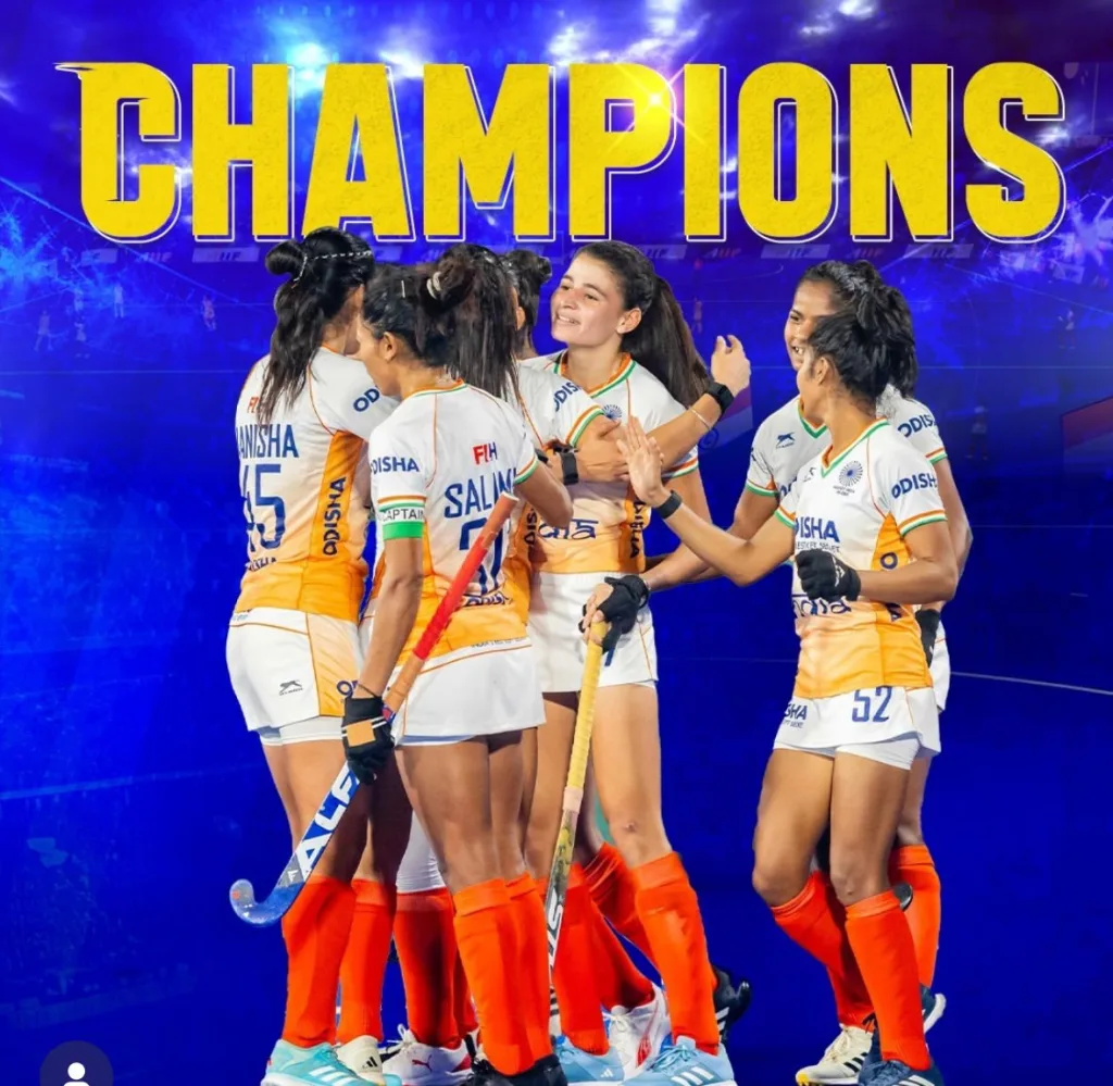 Asian Champions Trophy5 India Wins 3rd Women’s Asian Champions Trophy, Beats China