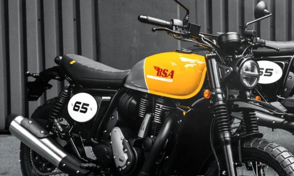 BSA 3 1 BSA Gold Star 650 Scrambler Unveiled at Motorcycle Live 2024