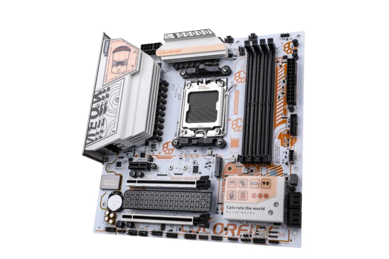 New COLORFIRE B650M-MEOW WIFI Motherboard Launched!