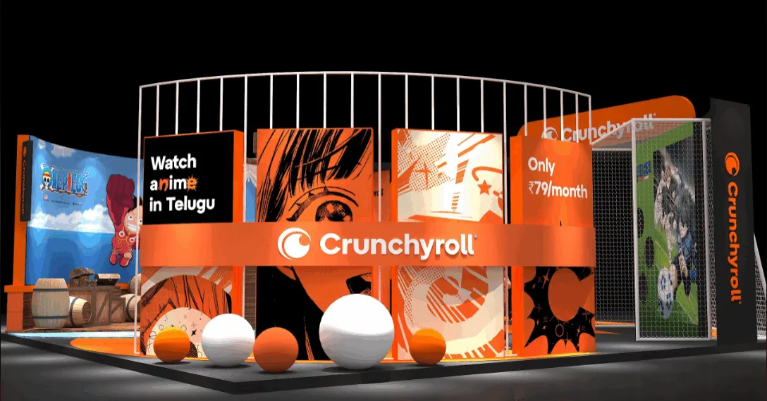 Crunchyroll Ignites Comic Con Hyderabad with Epic Anime Fun!