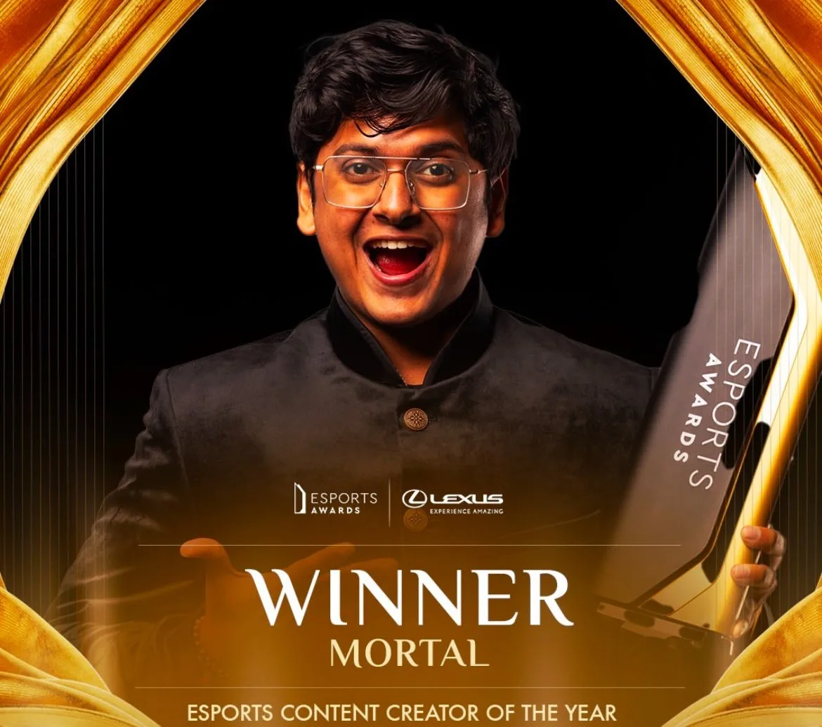 Mortal's Epic Win: Top Content Creator at Esports Awards!