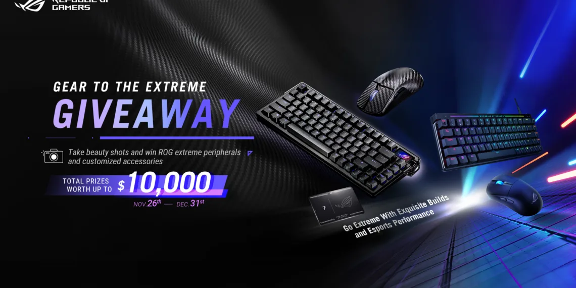 Elevate Your Gaming Experience: Join ASUS ROG's "Gear to the Extreme" Event