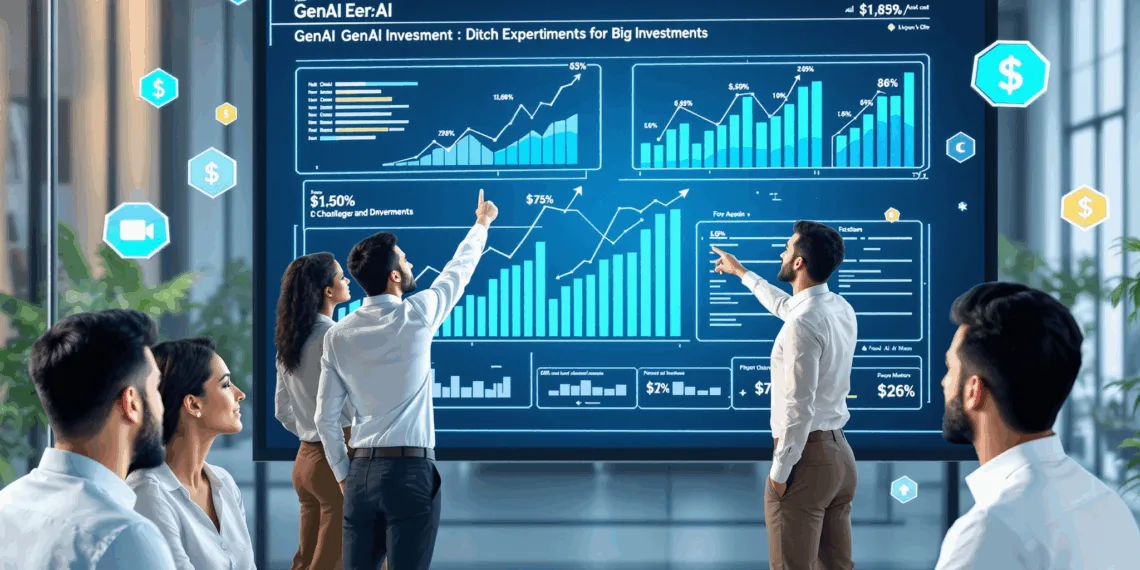GenAI's New Era Companies Ditch Experiments for Big Investments!