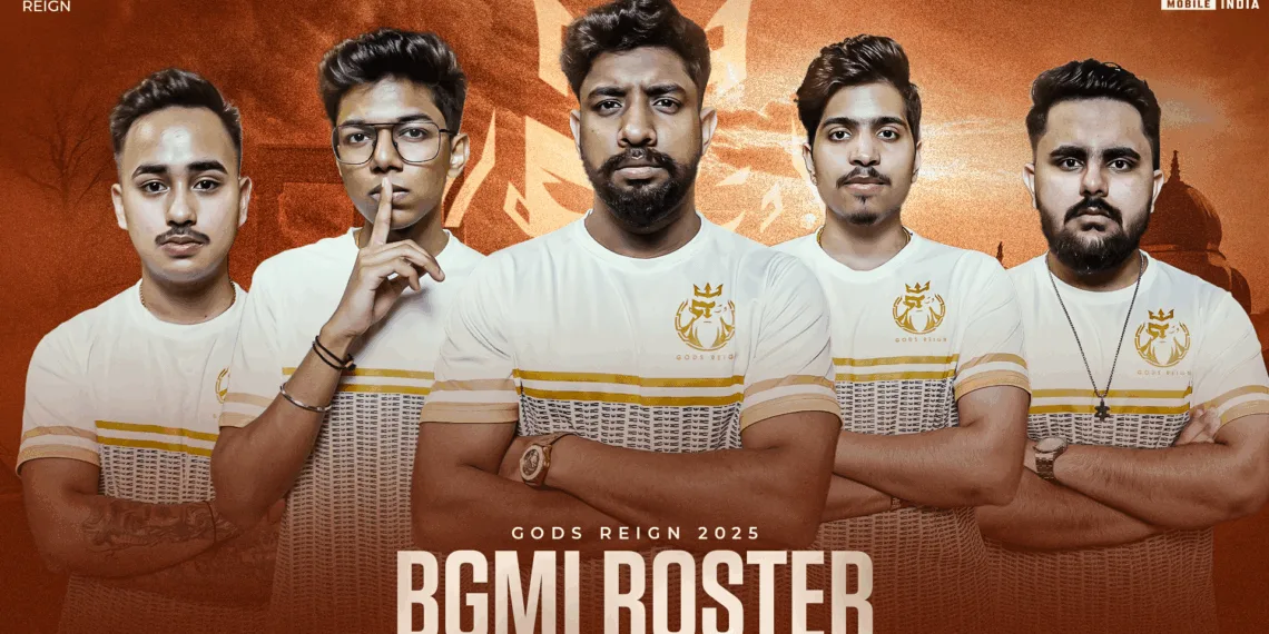Gladiators Esports Acquires Gods Reign: BGMI Roster Unleashed!