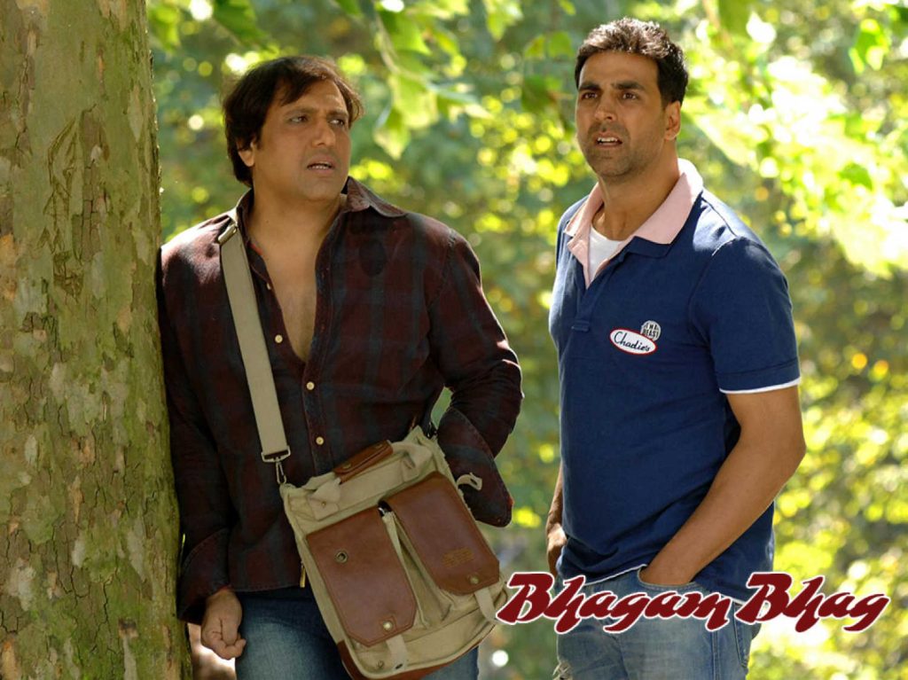 Govinda and Akshay Kumar in Bhagam Bhag Akshay Kumar Set to Reunite with Govinda and Paresh Rawal for Bhagam Bhag 2: A Comic Treat in the Works