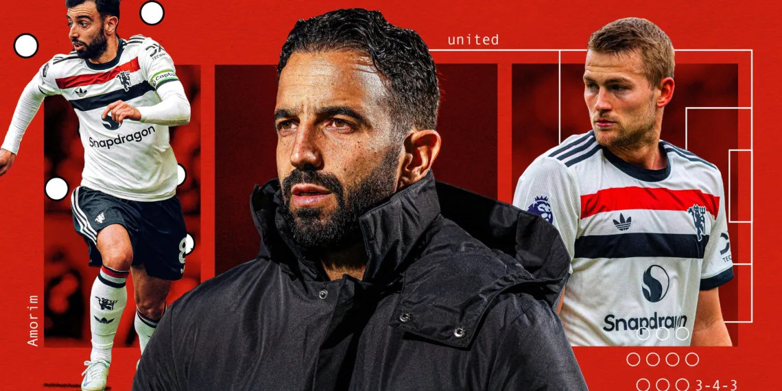 How will Manchester United Set up Under Ruben Amorim? Back Three and a Midfield Pivot or Stick to the Same Formation 