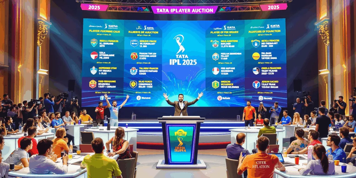 TATA IPL 2025 Player Auction List Announced: Everything You Need to Know!