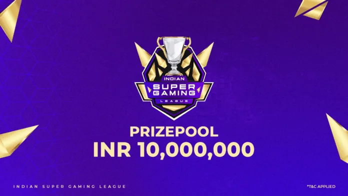 ISGL BANNER Indian Super Gaming League