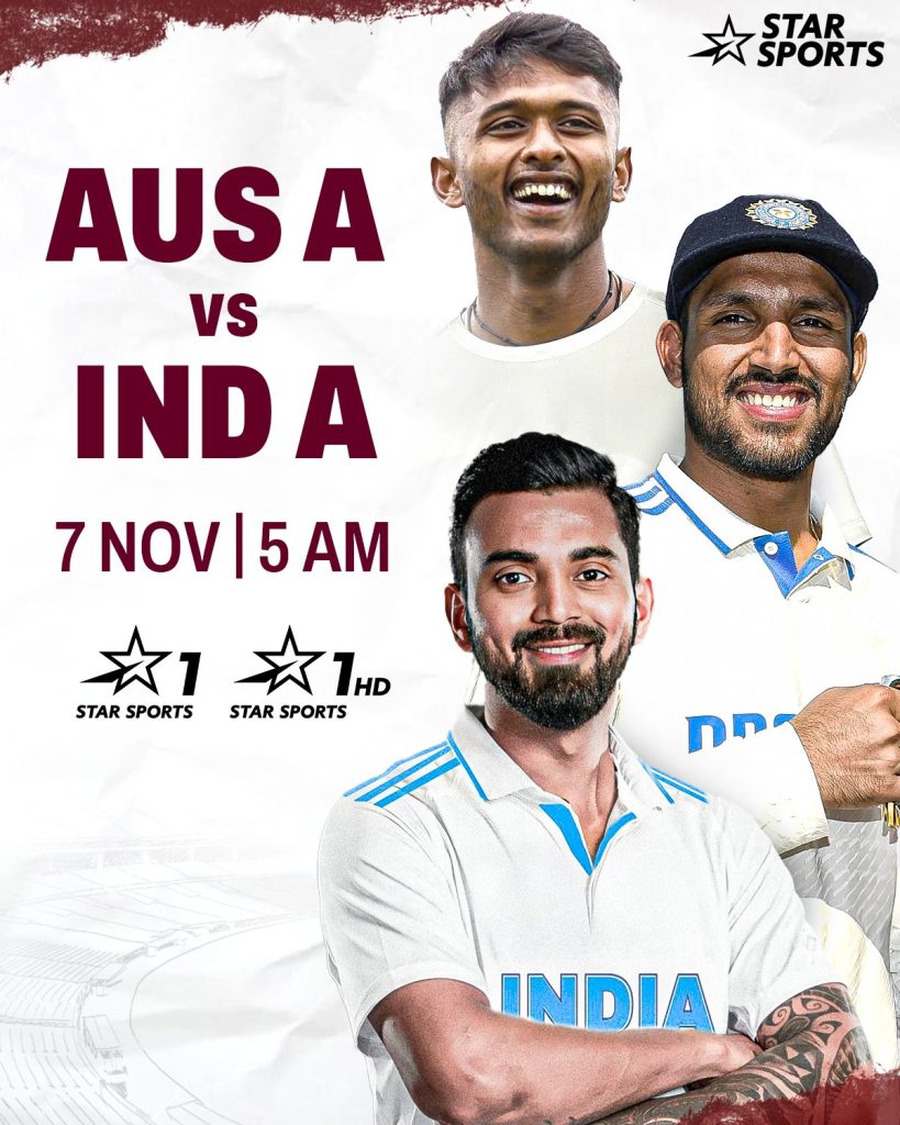 India A vs Australia A India A vs Australia A, 2nd Unofficial Test Live Streaming: When & Where to Watch the Action Unfold Online