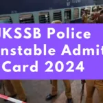 JKSSB Admit Card 2024: Complete Guide to Download Constable Recruitment Hall Ticket