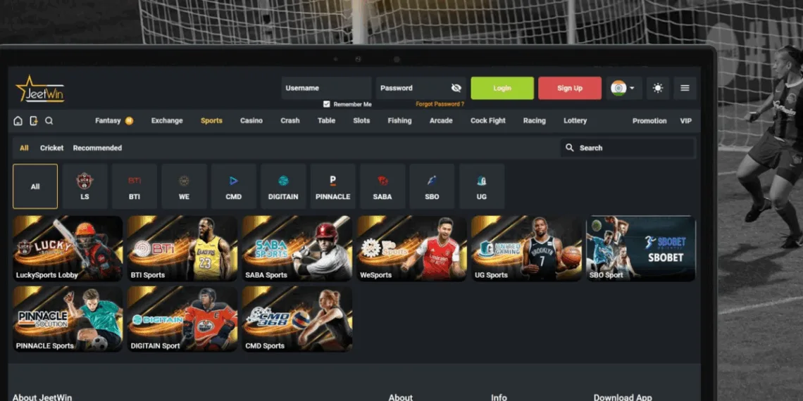 Sports Betting in JeetWin App