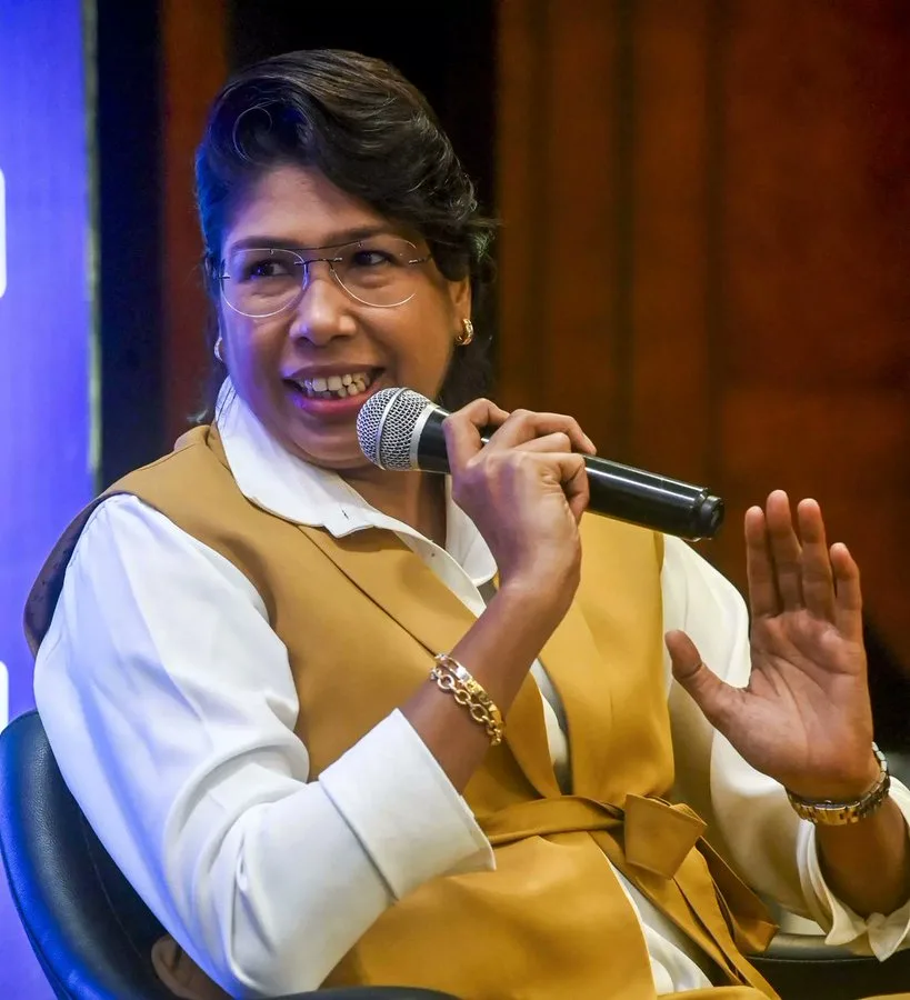 Jhulan Goswami5 Eden Gardens Block B Renamed after Cricket Legend Jhulan Goswami