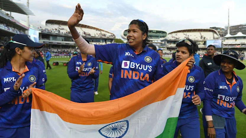 Jhulan Goswami8 Eden Gardens Block B Renamed after Cricket Legend Jhulan Goswami