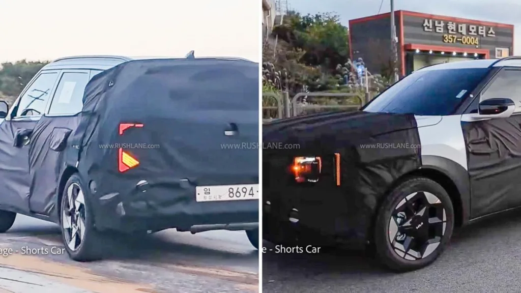 Kia Seltos 2 1 2025 Kia Seltos Hybrid Spy Shots – New LED Lights Revealed