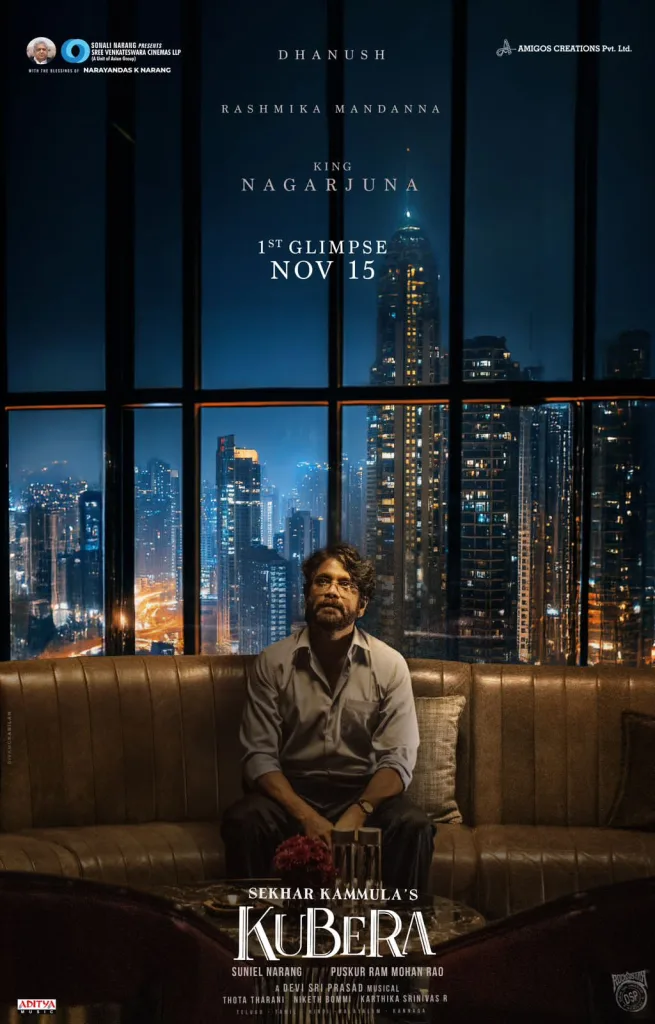 Kubera 2 1 Kubera First Glimpse: Dhanush, Nagarjuna in Gritty Thriller