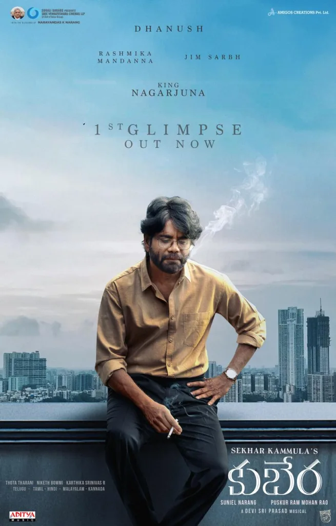 Kubera 3 1 Kubera First Glimpse: Dhanush, Nagarjuna in Gritty Thriller