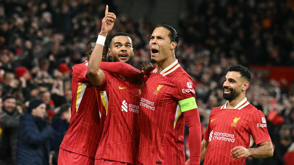 Liverpool vs Real Madrid 3 Champions League 2024-25 Matchday 5 Round-Up: Liverpool Defeat Real Madrid, Dortmund Shine, PSV and Benfica Stage Thrilling Comebacks