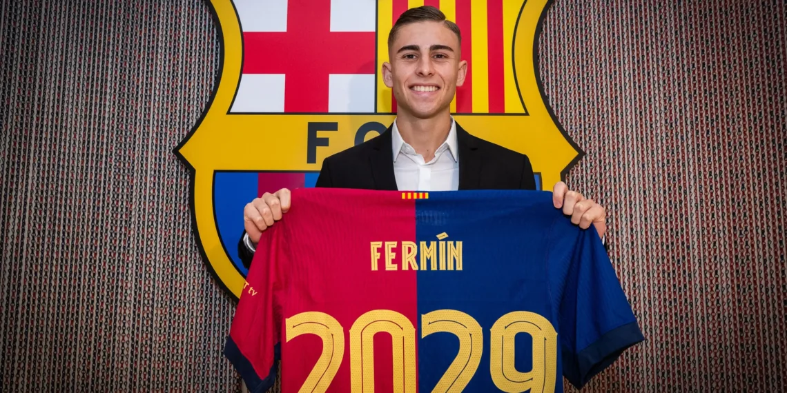 FC Barcelona Secures Future of Rising Star Fermín López with New Contract Until 2029