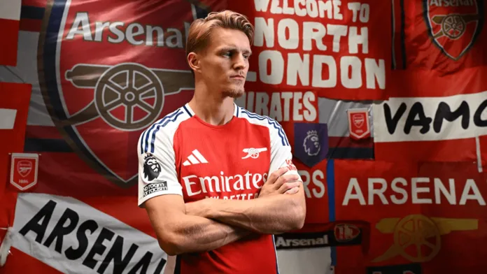 Martin Odegaard Arsenal's Overreliance on Bukayo Saka Is Being Exposed, Can Odegaard's Return Relieve the Pressure and Propel Them to Premier League Glory?