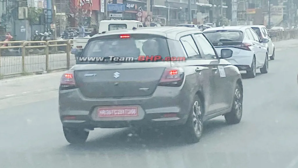 Maruti Suzuki 4 2025 Maruti Swift Hybrid Spied – Improved Mileage and ADAS Features