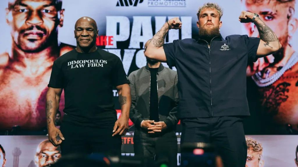 Mike Tyson vs Jake Paul Fight2 Mike Tyson vs Jake Paul Fight: Controversy Surrounds Netflix's Mega Boxing Event