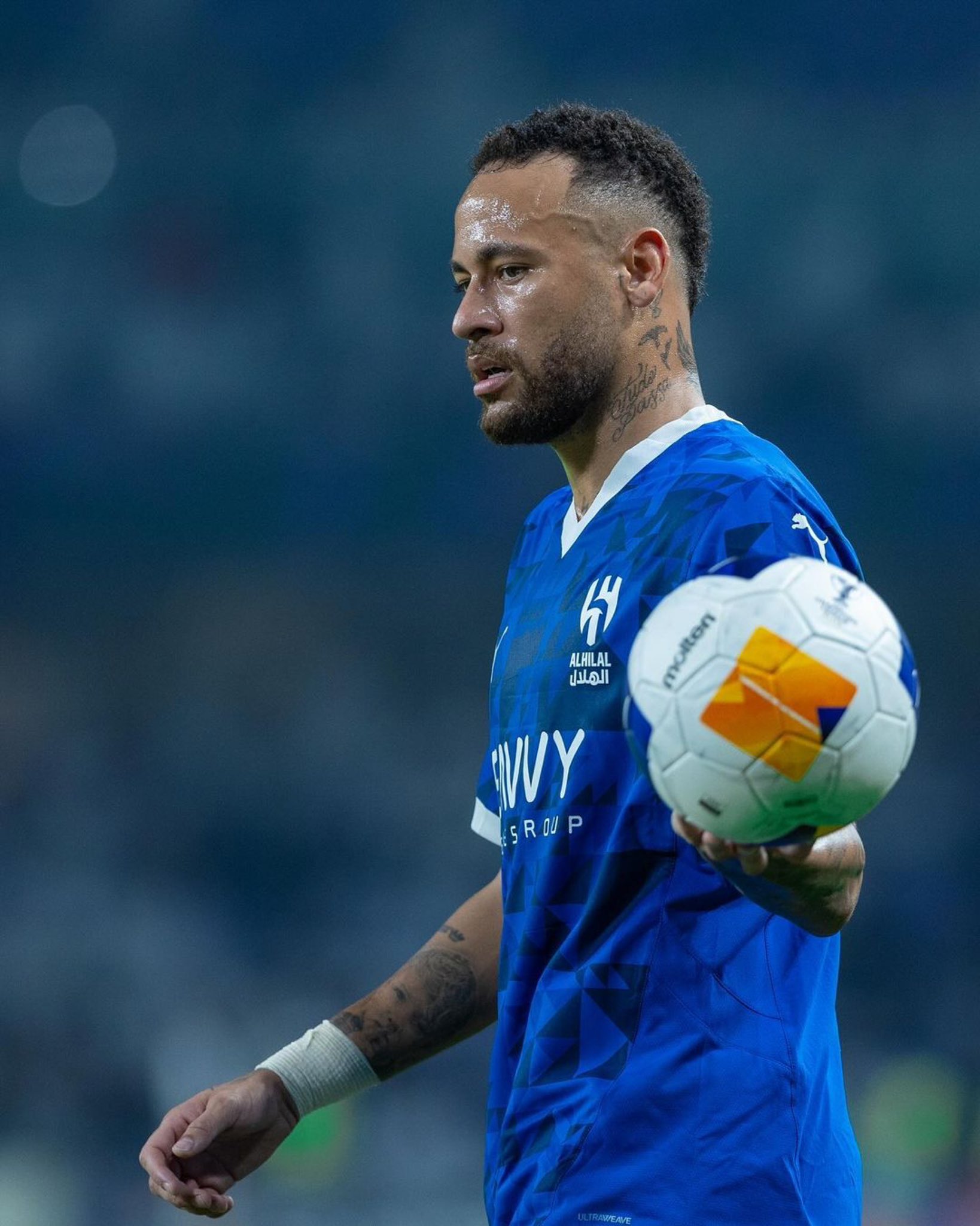 Neymar Injured Again: Brazil Star Exits Early in Second Al-Hilal Appearance Following Injury