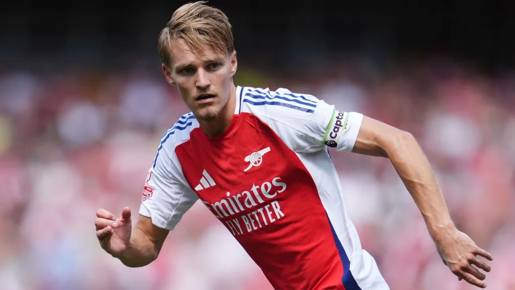 Odegaard Top 5 Players with Most Open Play Chances Created in Premier League in 2024