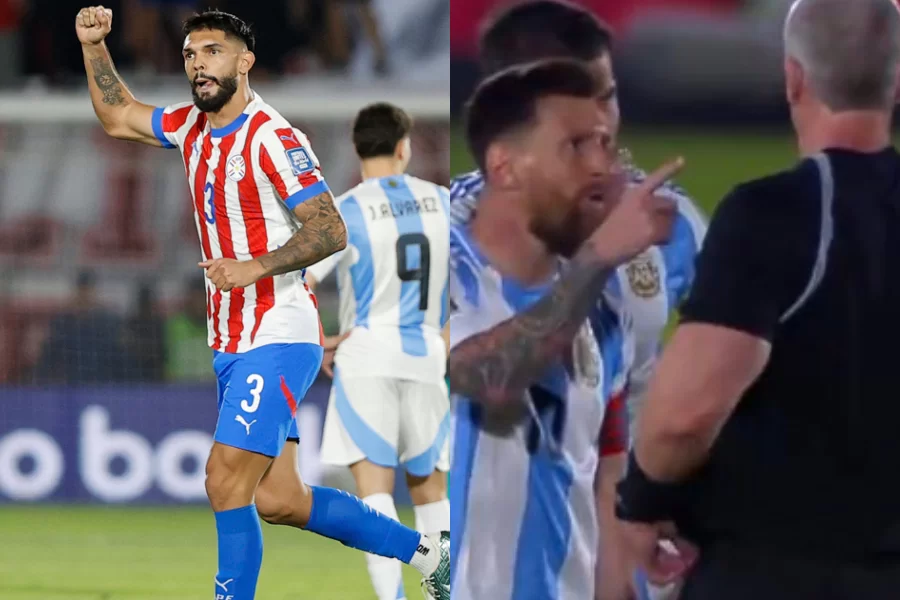 Omar Alderete2 Omar Alderete Shows Class: Apologizes to Messi After Heated Paraguay-Argentina Clash