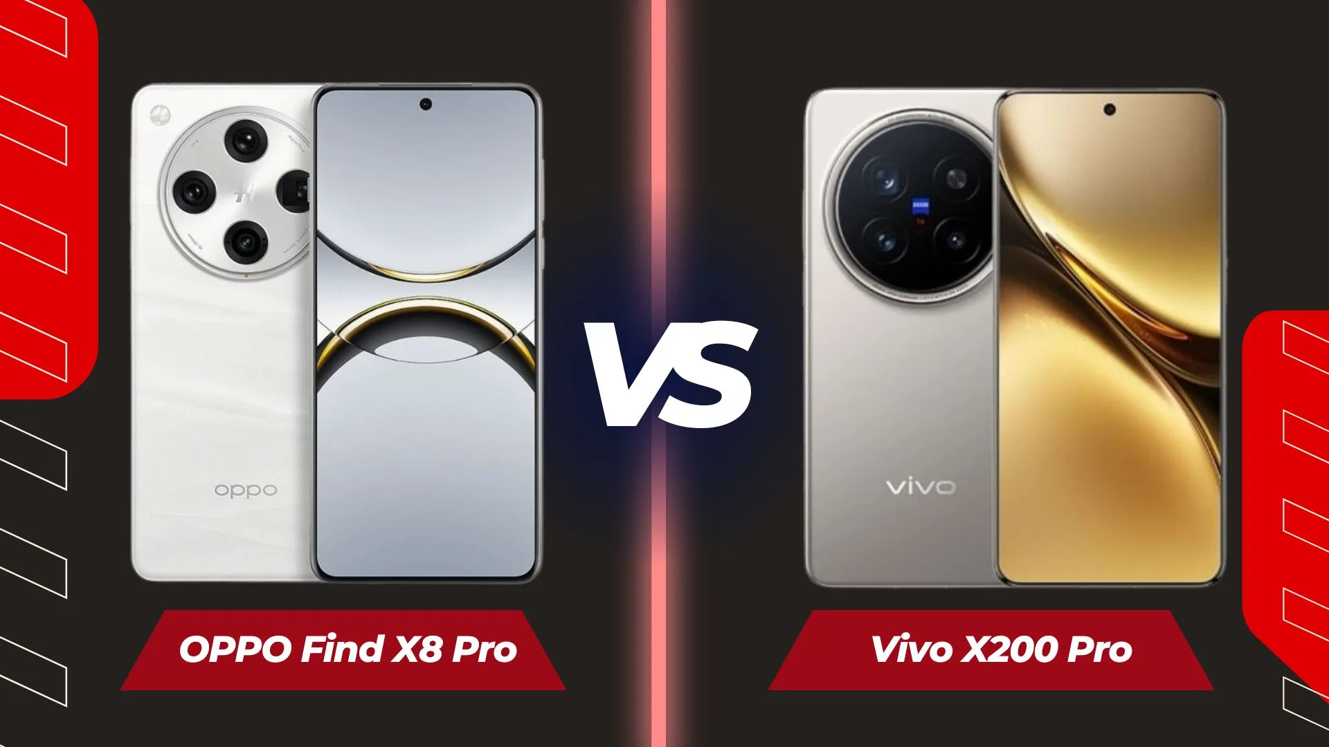 Oppo Find X8 Pro vs Vivo X200 Pro: Flagship Battle of 2024