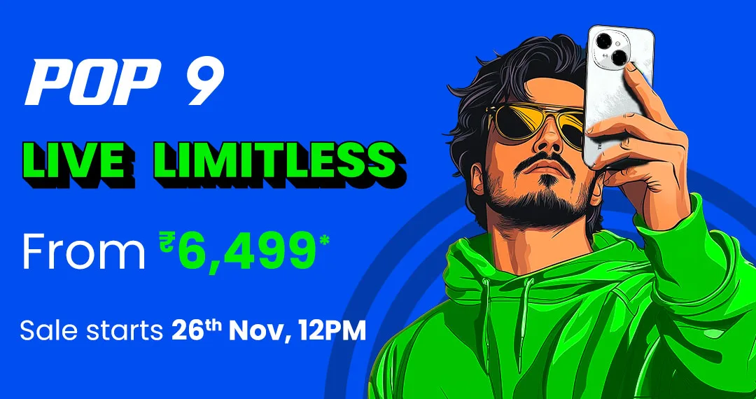 TECNO POP 9: The Ultimate Smartphone for Gen Z and Gen Alpha