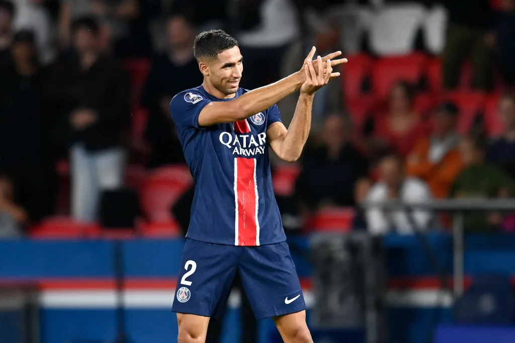 PSGs Achraf Hakimi Achraf Hakimi Signs Long-Term Extension at PSG Until 2029