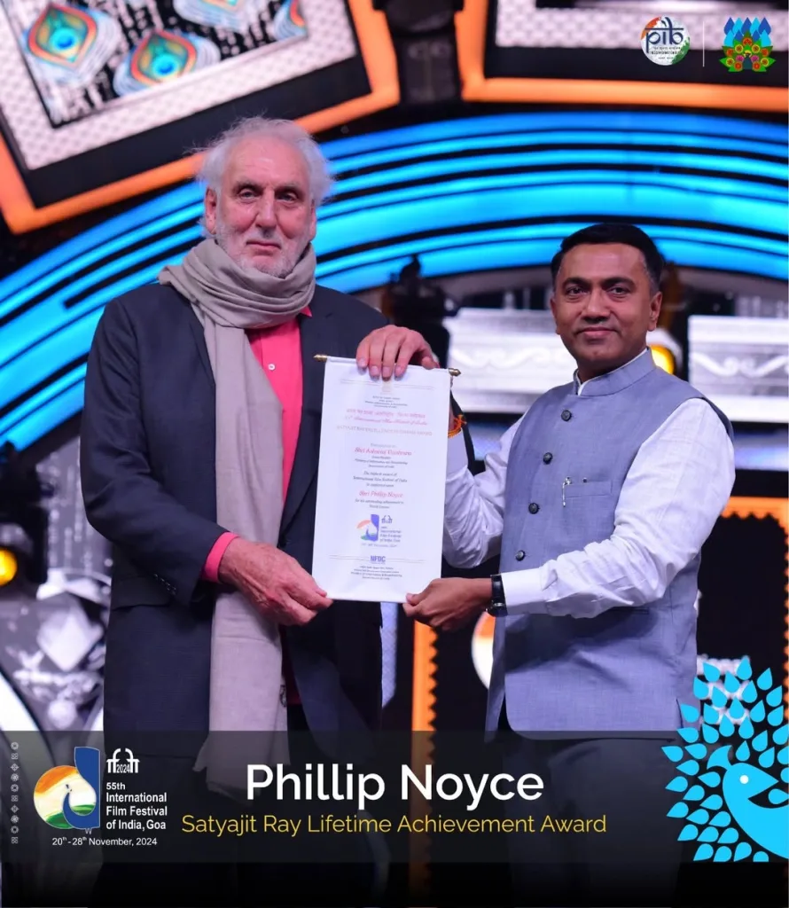 Phillip Noyce Vikrant Massey Honored with Personality of the Year at IFFI Goa 2024: Complete List of Winners