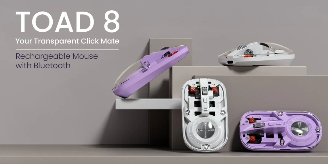 Portronics Toad 8 Transparent Wireless Mouse Launched at ₹649