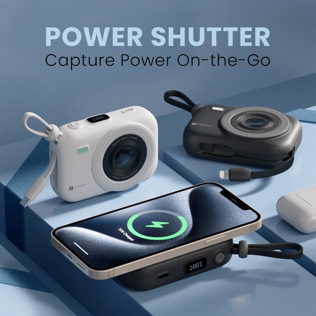 Portronics Power Shutter Review: This Camera-Shaped Power Bank Is a Game-Changer for iPhone and Android Users in 2024