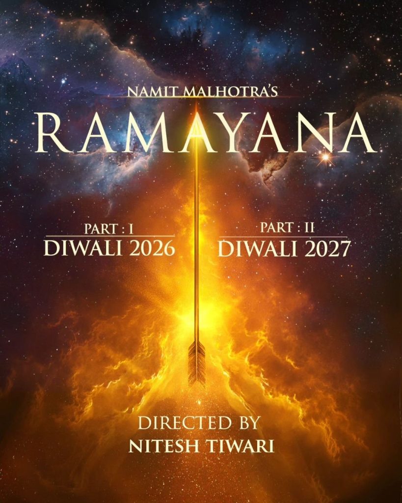 Ramayana Ranbir Kapoor’s Ramayana Part 1 and 2 Officially Announced: Release Dates, Cast, and First Look Revealed