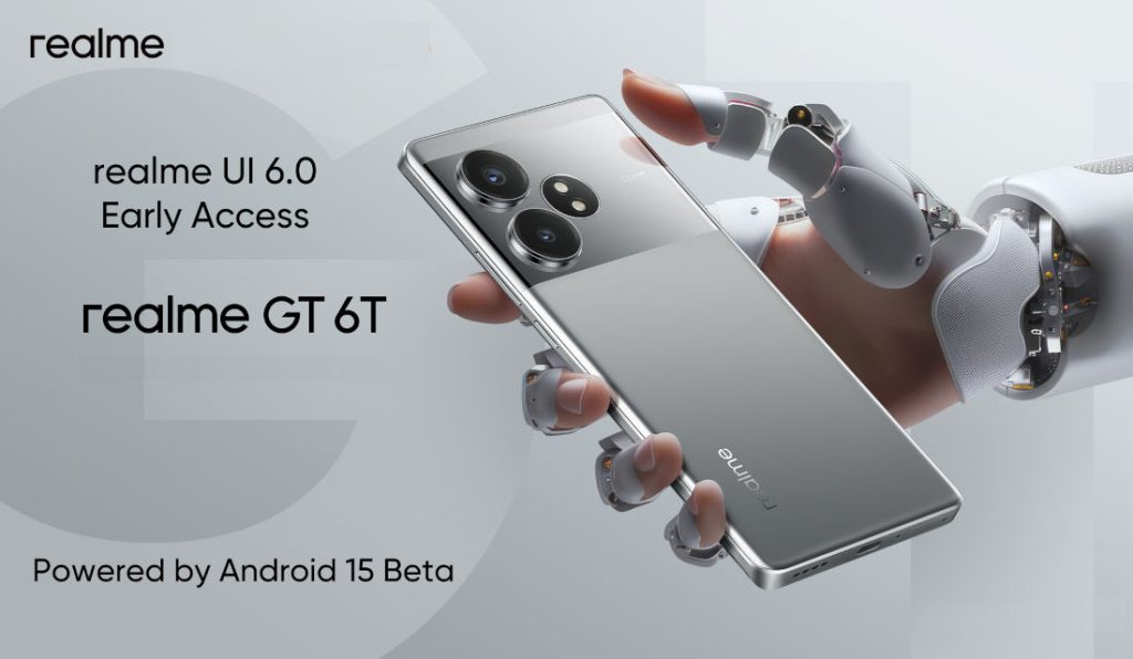 Realme GT 6 Gets Early Access Update to Realme UI 6.0