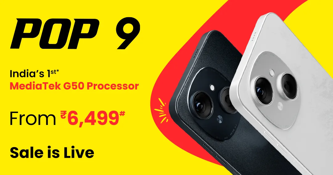 Get Ready to Shine: TECNO POP 9 Launching on November 26th!