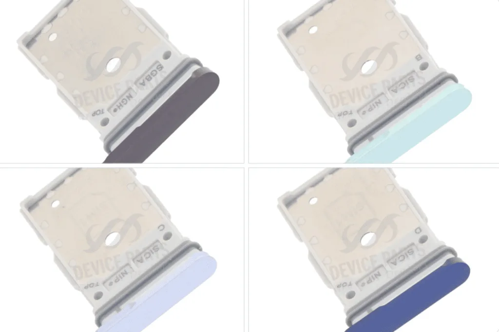 Samsung1 1 Samsung Galaxy S25, S25+ Leaked SIM Tray Reveals Colour Options