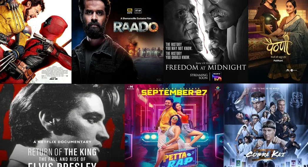 Mid-November 2024 OTT Releases: Paithani, Deadpool & Wolverine, More