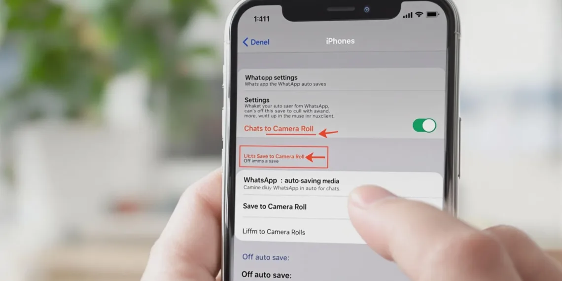 Stop WhatsApp Auto-Saving Media to iPhone Photos App